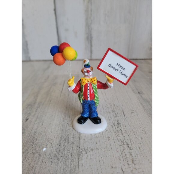 Dept 56 55021 Send in the clown village accessory xmas - Picture 1 of 6